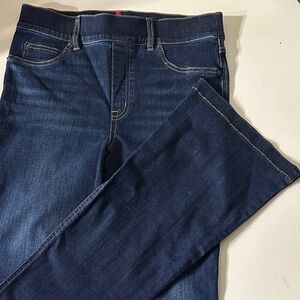 SPANX Women's Dark Blue Flare Jeans